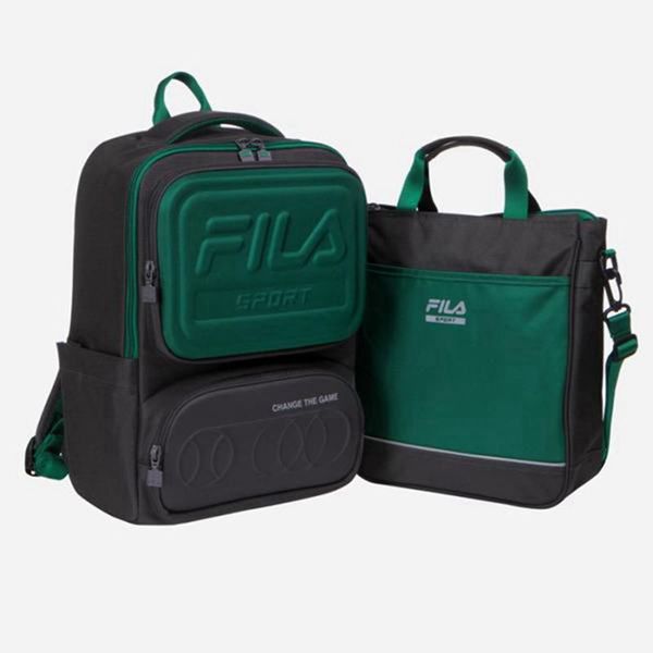 Mochila Fila Niños Negras / Verde - B - España 175469VCF